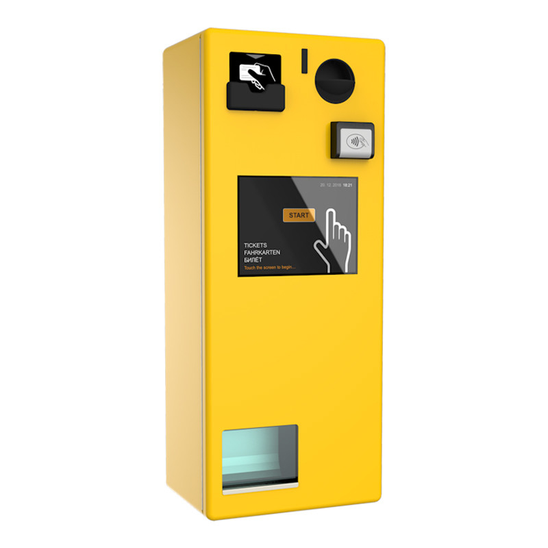 22-calowy samoobsługowy automat do sprzedaży biletów Automat do płatności kiosku dla obszaru publicznego