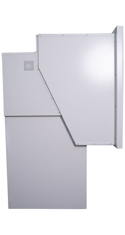 Kamera twarzy i urządzenie odbierania/wyciągania torebki pieniężnej w celu zapewnienia najwyższego poziomu bezpieczeństwa w terminalu z aparatem gotówkowym