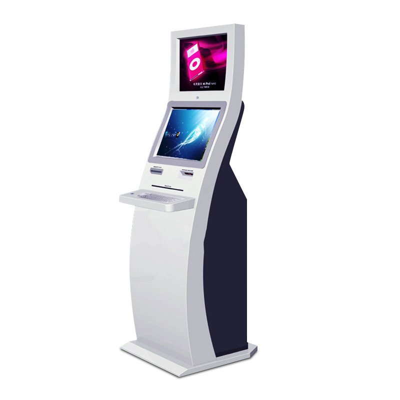 128 GB Self Service Kiosk Dokument Licencji Certyfikat Faktura Fotografia Płatności Drukowanie K Czytnik kart kredytowych debetowych