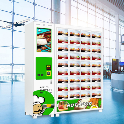 Hurtowy automat do szafek na ciepłe gorące jedzenie Lunch Box Vendor Machines na sprzedaż