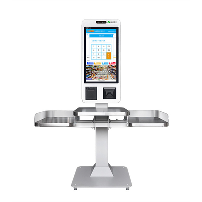Samoobsługowe zamawianie płatności Kiosk Pos System Kasjer Akceptor gotówki